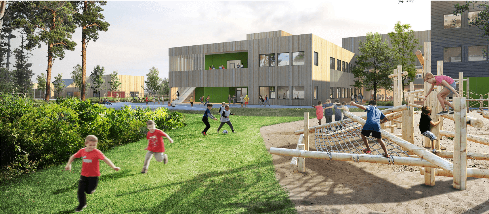 Nye Aursmoen Barnehage Og Skole Om Prosjektet