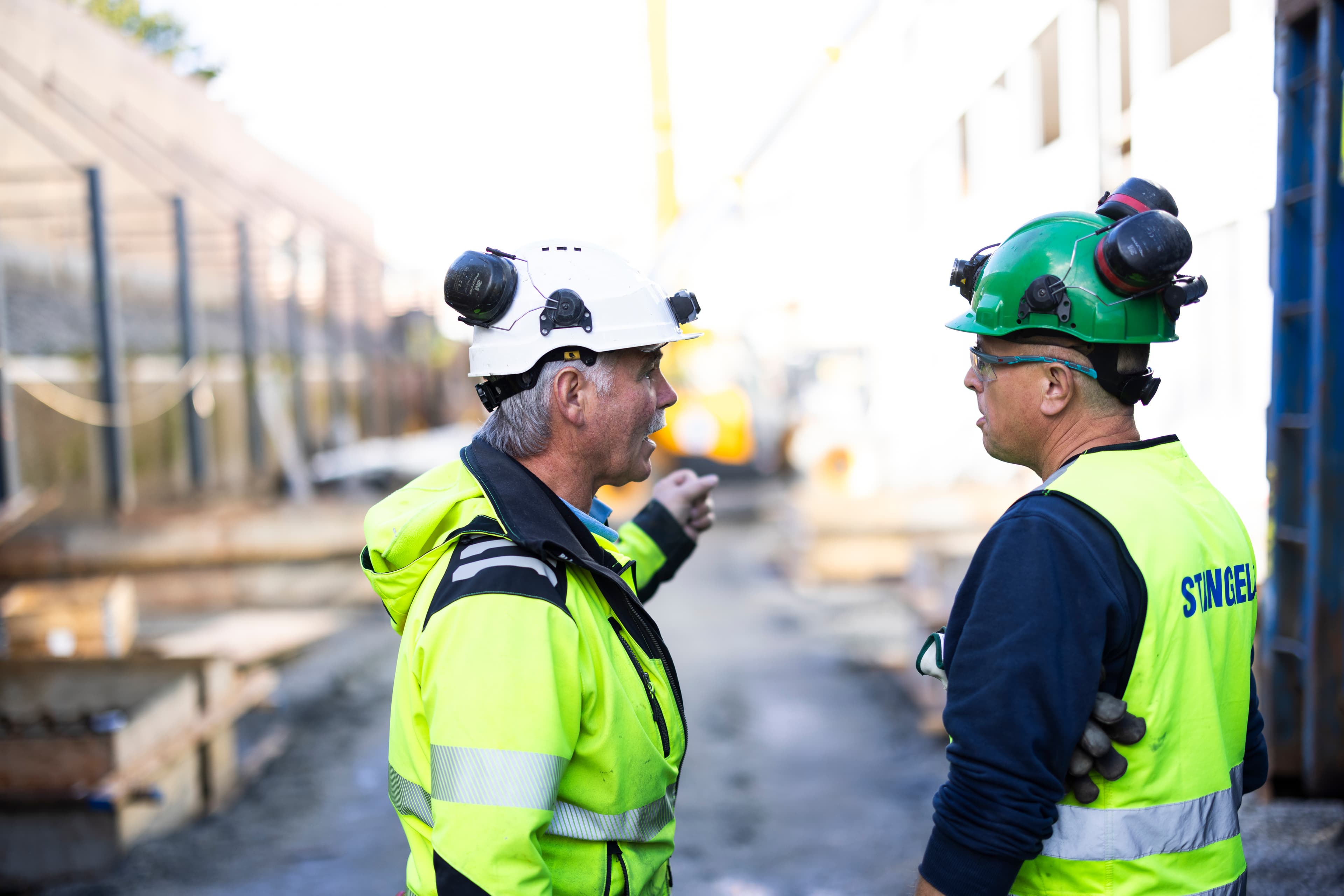 Byggeplass Ue Samtale